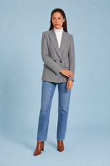 Blazer tilpasset mønster pied-de-poule