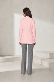 Blazer ajusté à col tailleur | Lounelle Paris