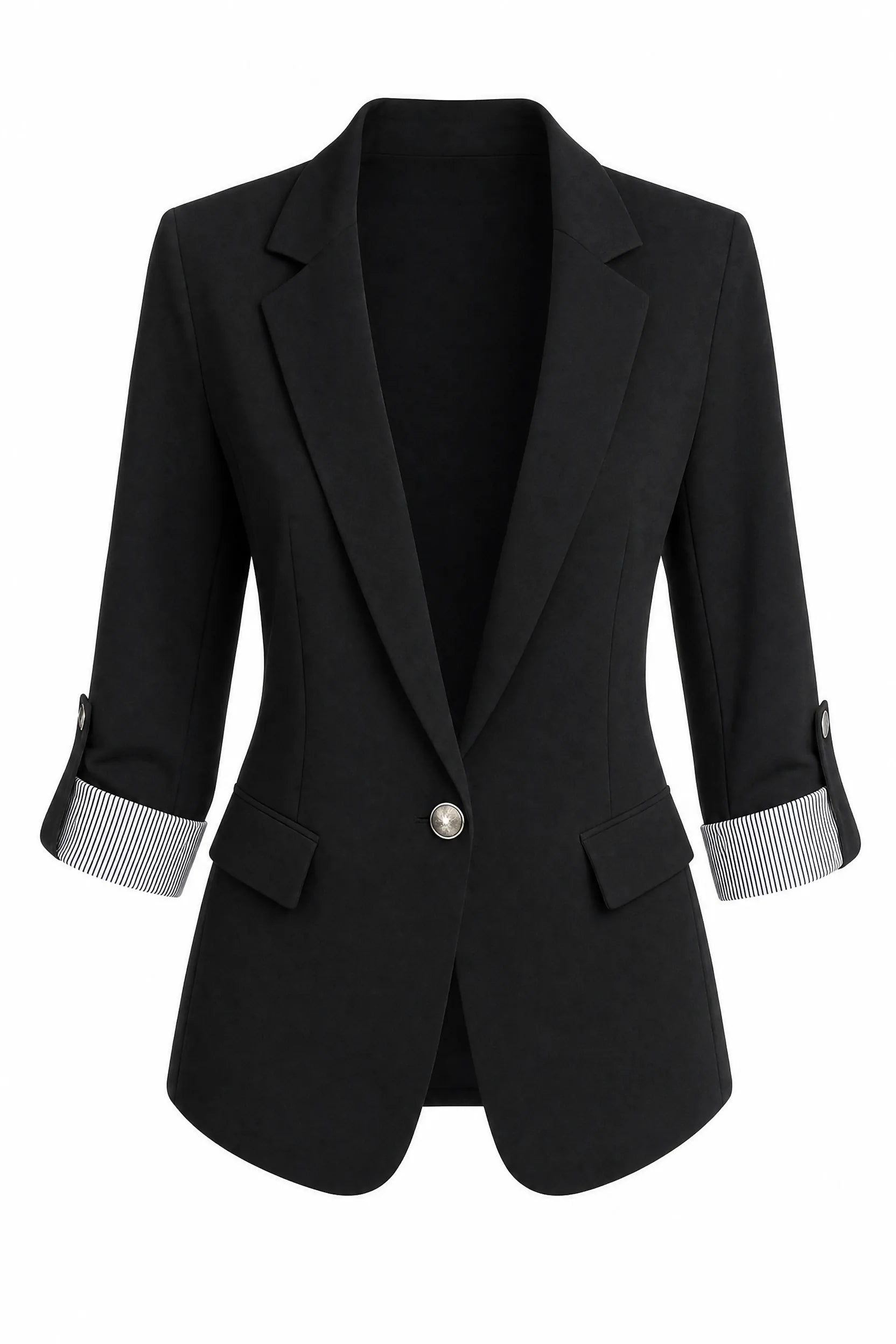 Blazer ajusté manches trois-quarts | Lounelle Paris