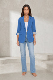 Blazer ajusté manches trois-quarts | Lounelle Paris