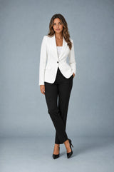 Blazer tailleur med innsvingt snitt