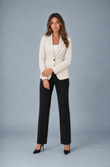 Blazer tailleur med innsvingt snitt