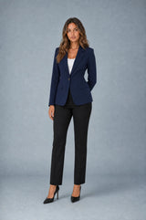 Blazer tailleur med innsvingt snitt