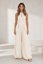 Combinaison rayée taille marquée | Lounelle Paris
