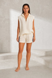 Ensemble short ample col zippé | Lounelle Paris