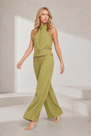 Ensemble sans manches col montant | Lounelle Paris