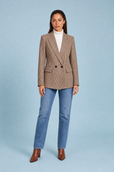 Blazer tilpasset mønster pied-de-poule