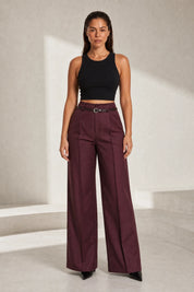 Pantalon large taille haute | Lounelle Paris