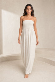 Robe bustier épaules dénudées | Lounelle Paris