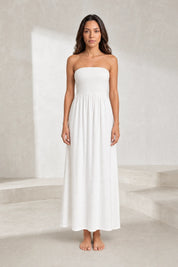 Robe bustier épaules dénudées | Lounelle Paris