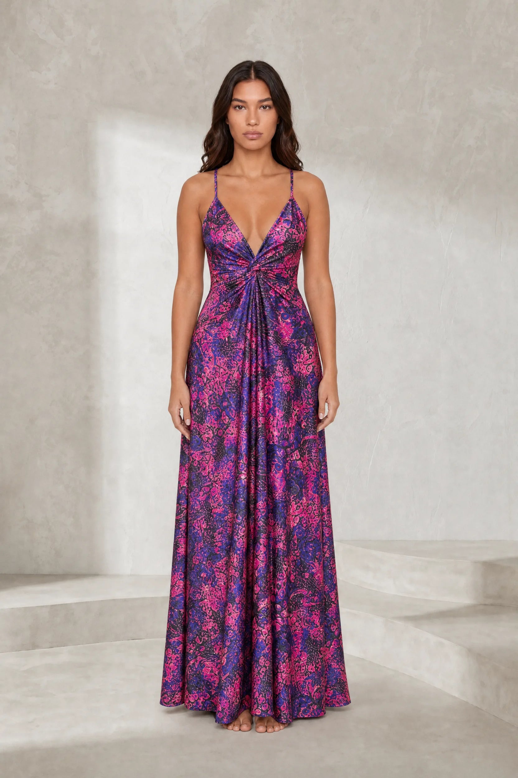 Robe longue décolleté dos nu | Lounelle Paris