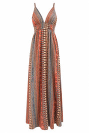 Robe longue fluide dos nu | Lounelle Paris
