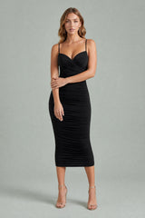 Bodycon-kjole med bar rygg