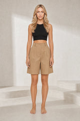 Short ample taille haute