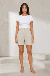 Short taille haute coupe ample | Lounelle Paris